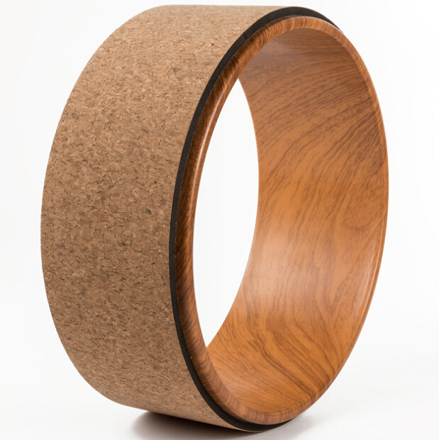 Ecofriendly Cork Dharma Yoga Wheel