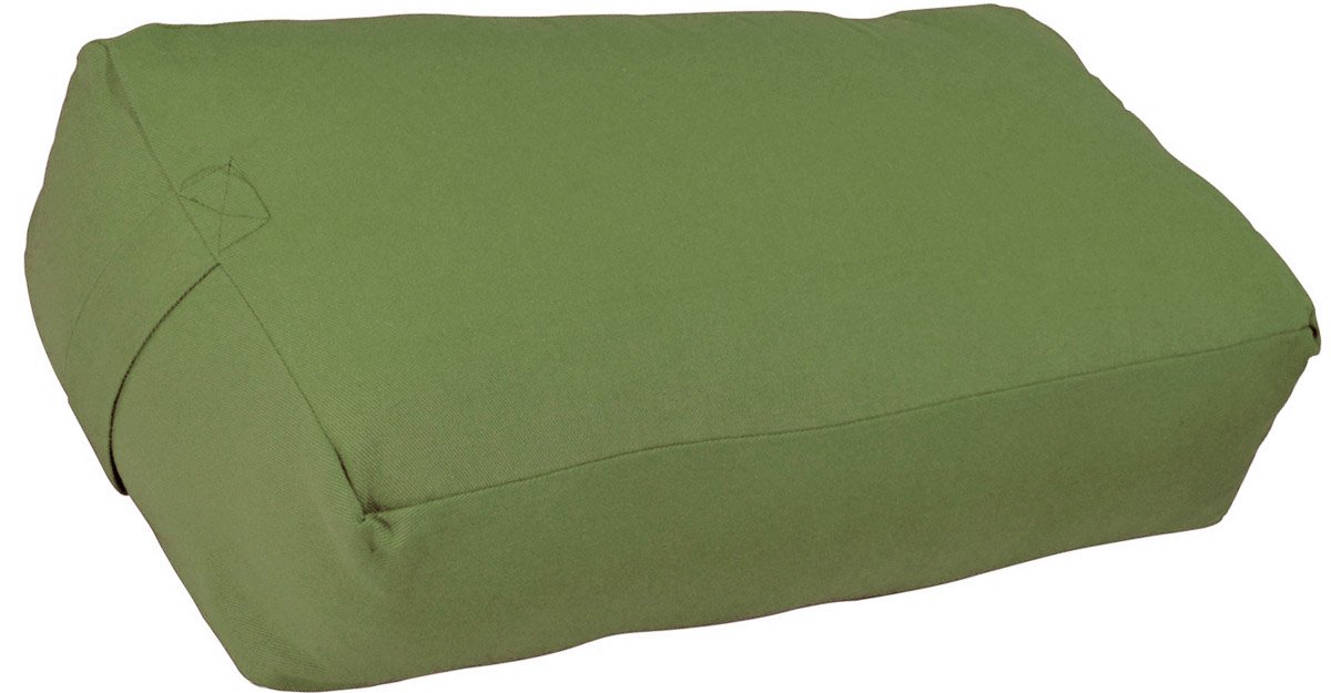 Supportive Rectangular Cotton Yoga Bolster