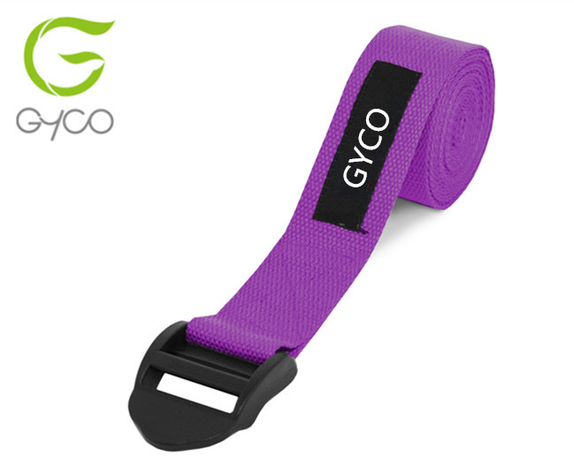 6 Feet Yoga Strap with Plastic Buckle