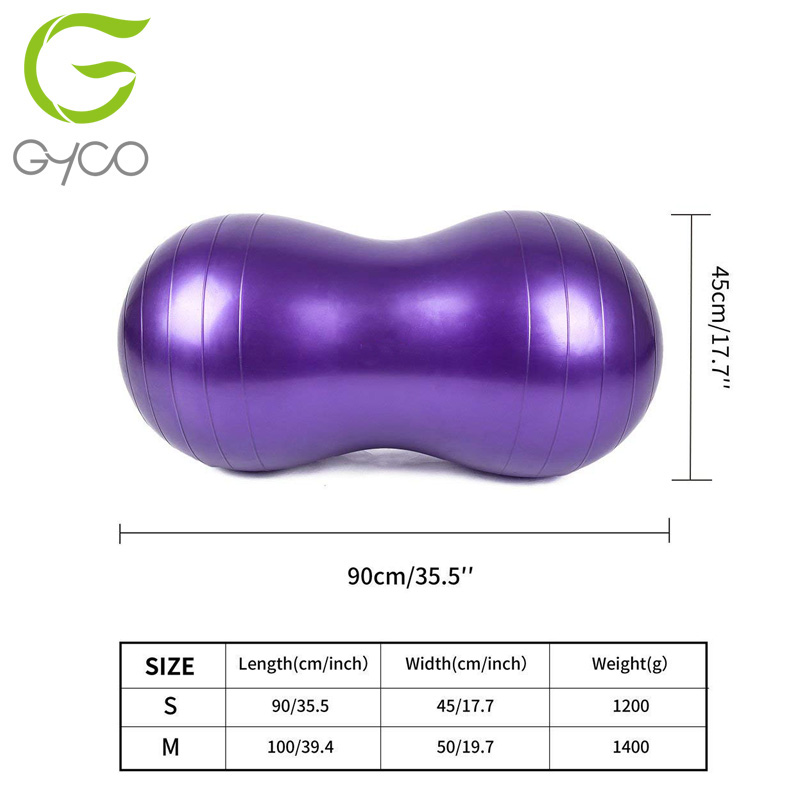 Peanut exercise fitness yoga ball