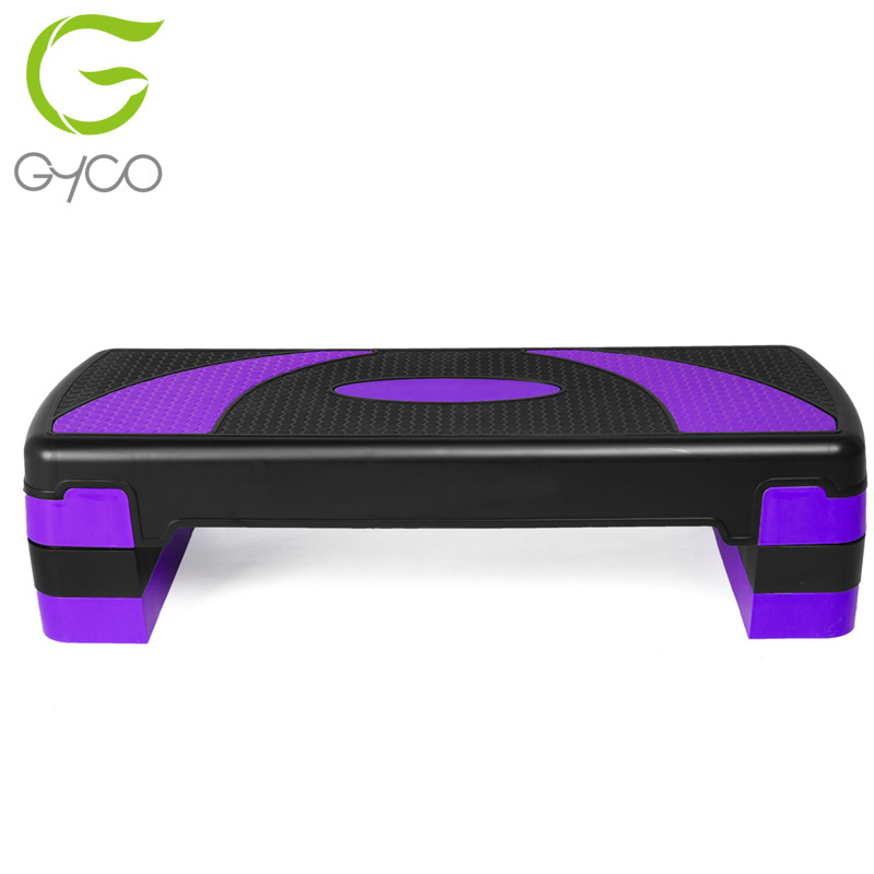 Adjustable Aerobic Step Platform with 4 Risers