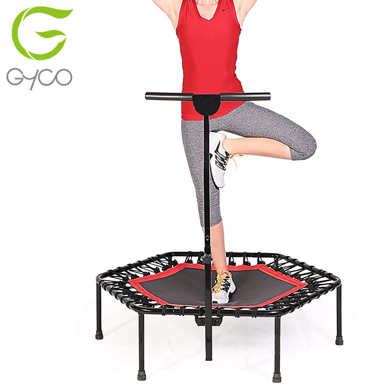 Exercise Fitness Trampoline Home Workout Training Indoor Rebounder for Adults