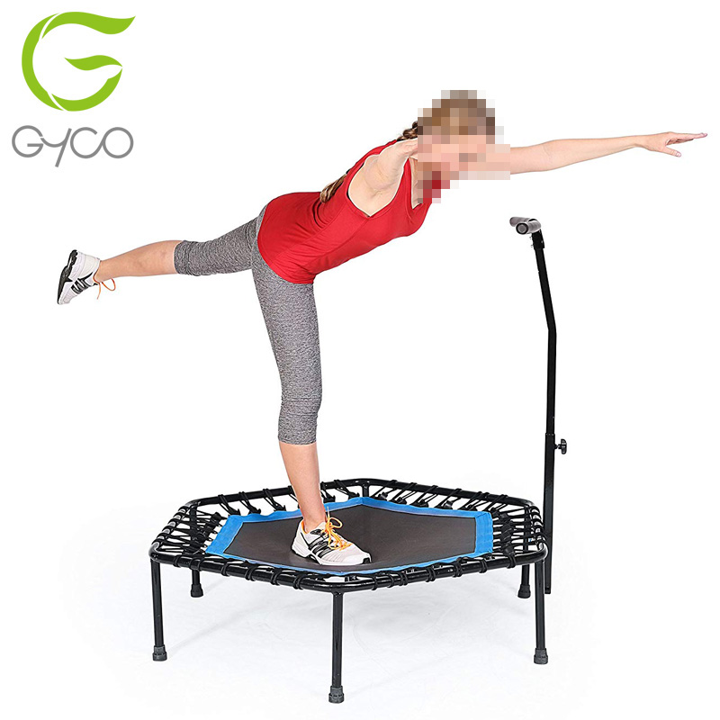 Exercise Fitness Trampoline Home Workout Training Indoor Rebounder for Adults