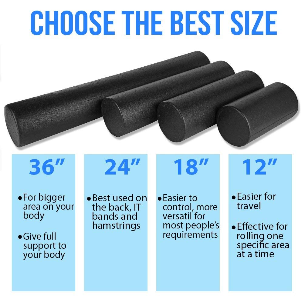 EPP Exercise Foam Roller for Muscles, Physical Therapy