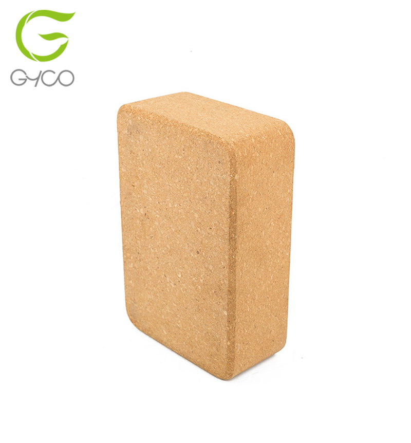 Cork yoga block/ Cork yoga brick/Wooden yoga block