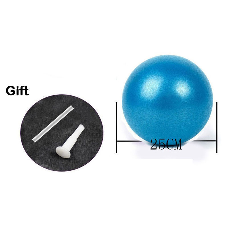 Mini Exercise Ball 10 Inch Stability Ball for Pilates Yoga Barre Training